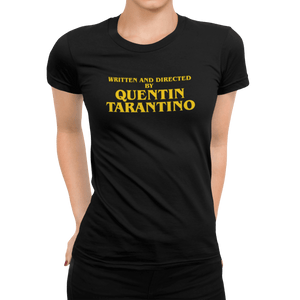 Written And Directed By Quentin Tarantino - Getting Shirty