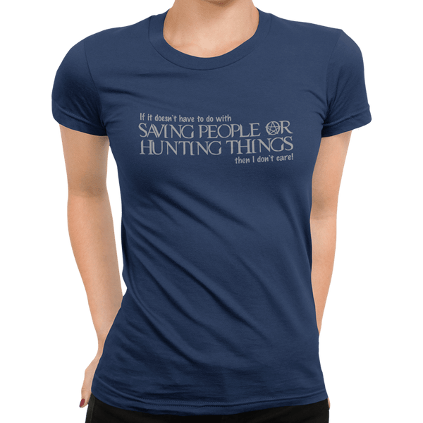 Saving People Or Hunting Things - Getting Shirty