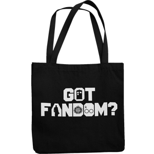 Got Fandom Canvas Tote Shopping Bag - Getting Shirty