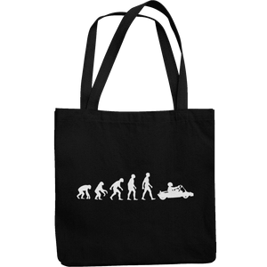 Karting Evolution Canvas Tote Shopping Bag - Getting Shirty