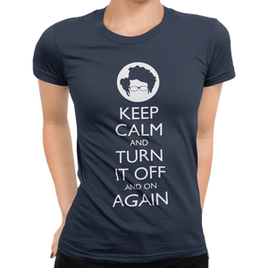 Keep Calm And Turn It Off And On Again T-Shirt - Getting Shirty