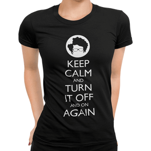 Keep Calm And Turn It Off And On Again T-Shirt - Getting Shirty