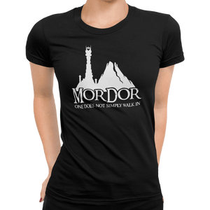 Mordor - One Does Not Simply Walk In T-Shirt - Getting Shirty