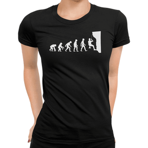 Rock Climbing Evolution T-Shirt - Getting Shirty