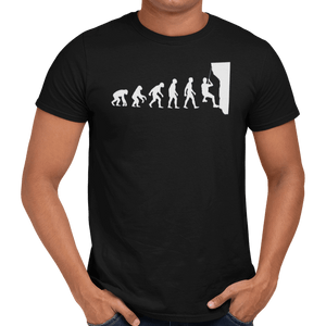 Rock Climbing Evolution T-Shirt - Getting Shirty