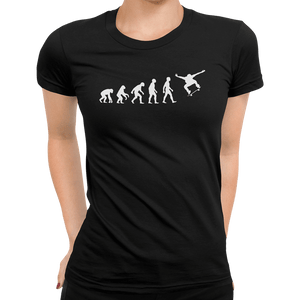 Skateboarding Evolution T-Shirt - Getting Shirty