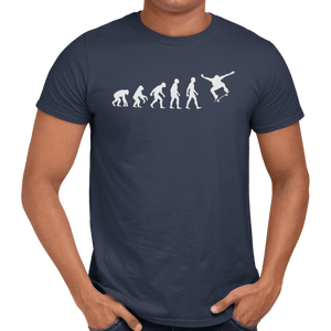 Skateboarding Evolution T-Shirt - Getting Shirty