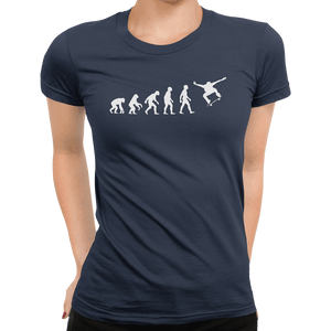 Skateboarding Evolution T-Shirt - Getting Shirty