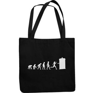 Time Lord Companion Evolution Canvas Tote Shopping Bag - Getting Shirty
