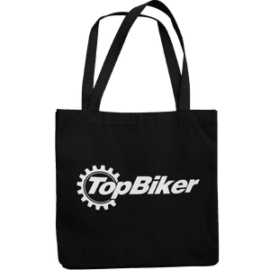 Top Biker Canvas Tote Shopping Bag - Getting Shirty