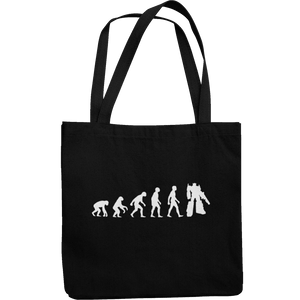 Transformer Evolution Canvas Tote Shopping Bag - Getting Shirty